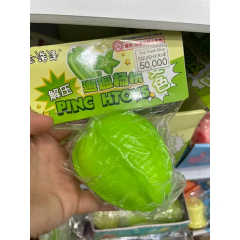 squishy mềm dẻo giải trí giảm stress hình quả khế