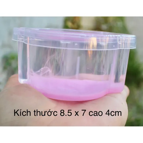Slim - slam thuỷ tinh trong suốt kiểu rau câu hình chân mèo