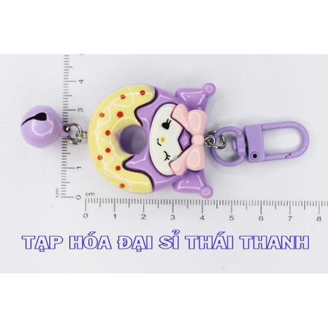 Móc khoá charm bánh vòng