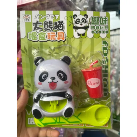 Đồ chơi đút pudding ăn gấu trúc vui nhộn