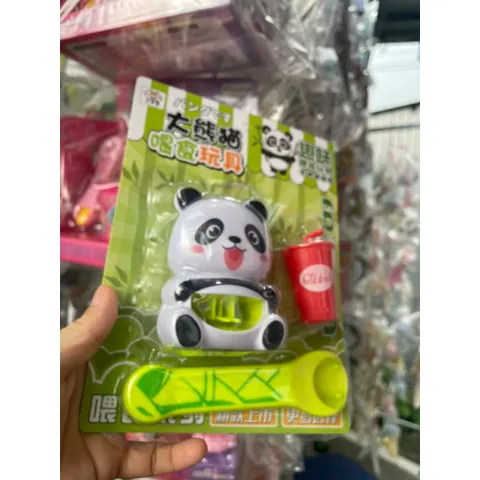 Đồ chơi đút pudding ăn gấu trúc vui nhộn