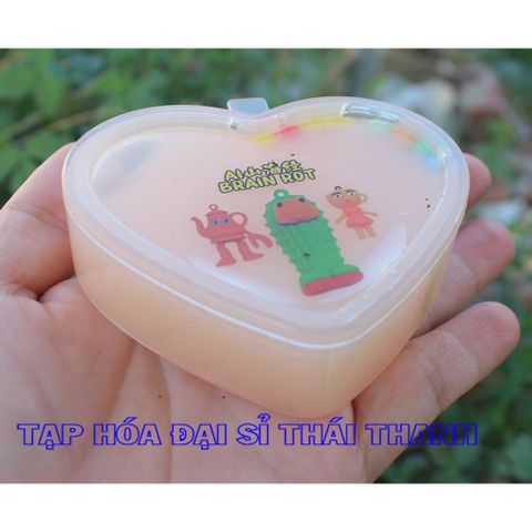 Slam slim sữa hình tim