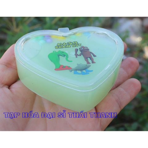 Slam slim sữa hình tim
