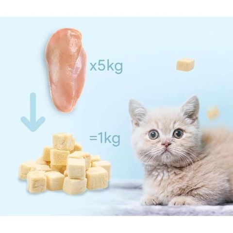 [Đại sỉ] Gà viên sấy khô cho thú cưng