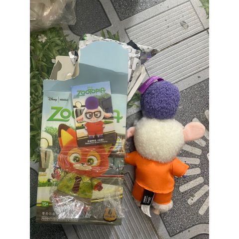 Cừu trong bộ Cáo Thỏ Zootopia (unbox - đã xé hộp)