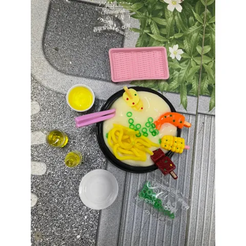 Đồ chơi nhựa + slam slim set lẩu ngộ nghĩnh giải trí vui nhộn đút pudding