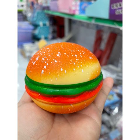 Squishy đồ chơi giải trí giảm stress hình bánh hamburger