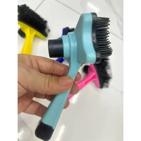 Lược chải lông chó mèo có nút bấm