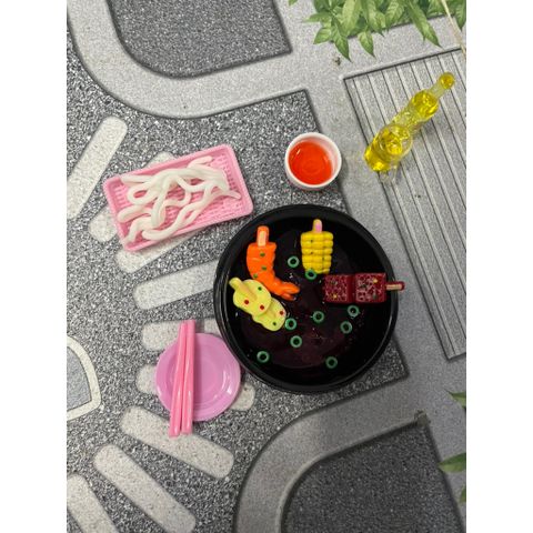 Đồ chơi nhựa + slam slim set lẩu ngộ nghĩnh giải trí vui nhộn đút pudding