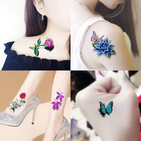 [Bán Sỉ] Hình xăm nước đủ màu đủ hình