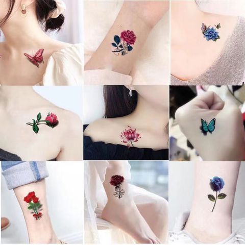 [Bán Sỉ] Hình xăm nước đủ màu đủ hình