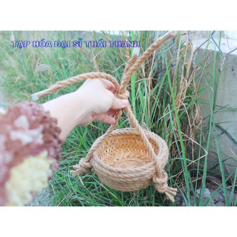 Ổ ngủ, rọ ngủ, nhà ngủ rổ mây cho thú cưng