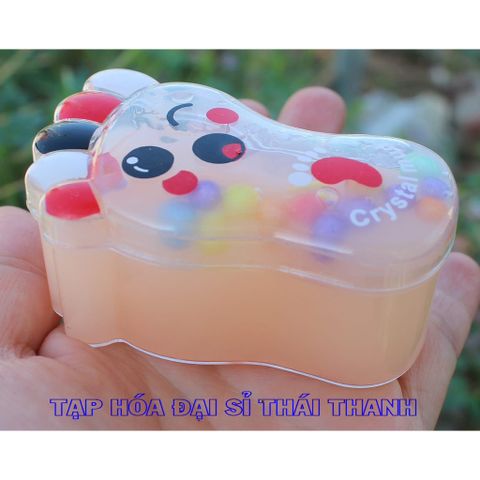 Slam slim sữa bàn chân siêu dễ thương