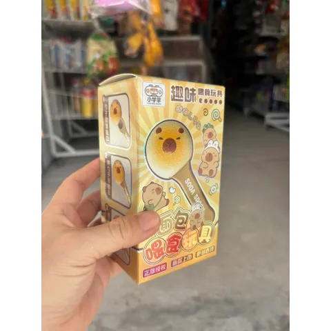 Đút pudding bánh mì cực vui