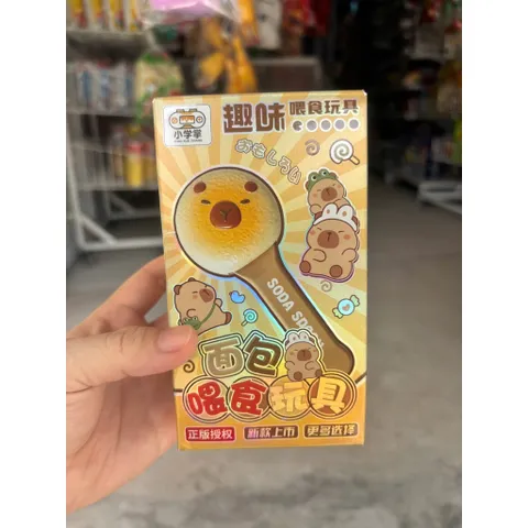 Đút pudding bánh mì cực vui