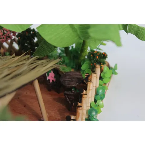 Mô hình nhà mái lá miền Tây