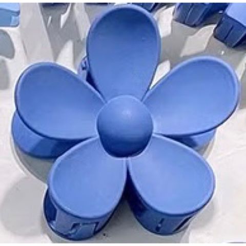 01 Kẹp tóc nhựa càng cua màu xanh