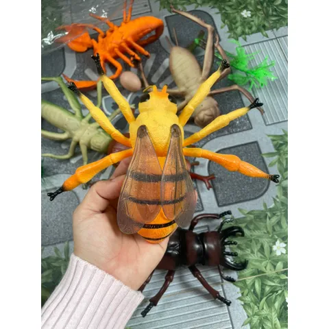 Đồ chơi nhựa hình côn trùng size lớn