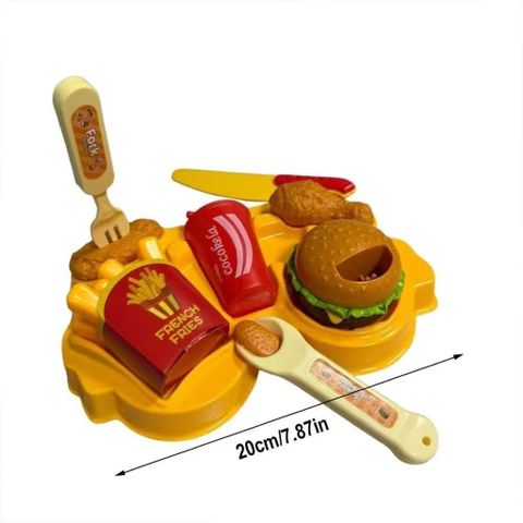 [Set lớn] Bộ khoai tây hamburger đút nước cola vui nhộn