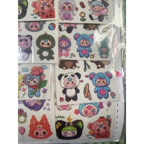 Vỉ 20 túi hình xăm nước Baby Three
