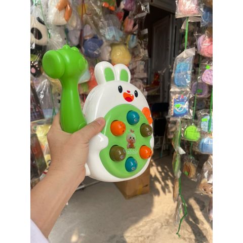 Đồ chơi nhựa đập thỏ mini