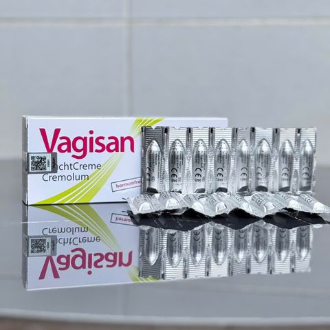 Vagisan FeuchtCreme Cremolum – Viên Đặt Dưỡng Ẩm Vùng Kín Không Hormone (16 Viên)