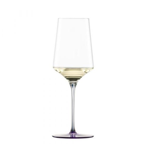 Ly Rượu Vang Trắng Pha Lê Zwiesel Ink 123415 22.9cm 407ml Chân Đế Màu Tím Violet