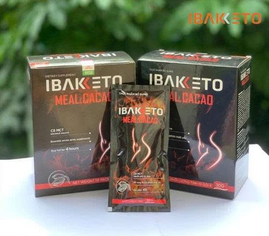 BAKETO Bữa Ăn Giảm Cân Ít Calo, Giảm Thèm Ăn Buồn Miệng - Vị Matcha và Cacao