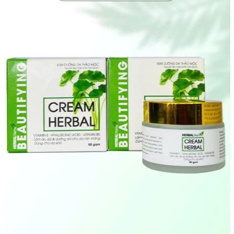 Kem dưỡng da thảo mộc Cream Herbal | Làm mát da , bảo vệ da, giảm kích ứng và dưỡng ẩm cho da | 50g