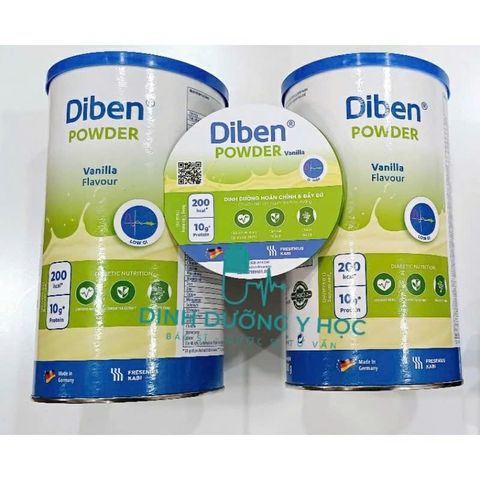 Sữa Diben Powder của hãng Kabi Đức - Dinh dưỡng chuyên biệt cho người tiểu đường hộp 500g