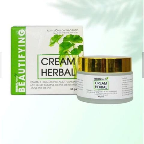 Kem dưỡng da thảo mộc Cream Herbal | Làm mát da , bảo vệ da, giảm kích ứng và dưỡng ẩm cho da | 50g