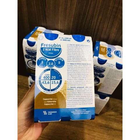 Thùng 24 chai Sữa cao năng lượng Fresubin 2kcal (24 chai x200ml)