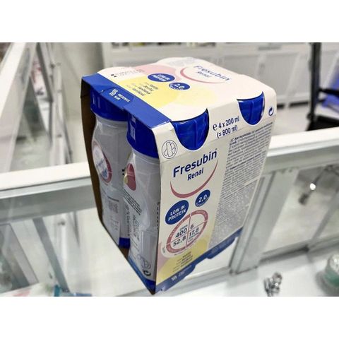 Sữa Fresubin Renal Drink Vanilla - Dinh dưỡng cho người suy thận trước lọc thận