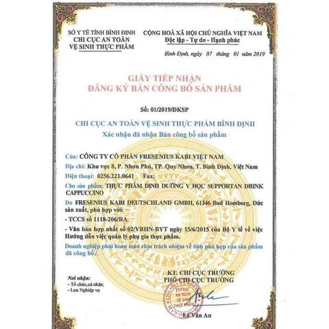 24 Chai Sữa Supportan Drink dinh dưỡng chuyên biệt