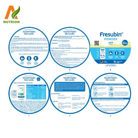 [Combo 2 lon] Sữa Fresubin Powder 500g – Sữa cao năng lượng cho người suy dinh dưỡng, trước sau phẫu thuật