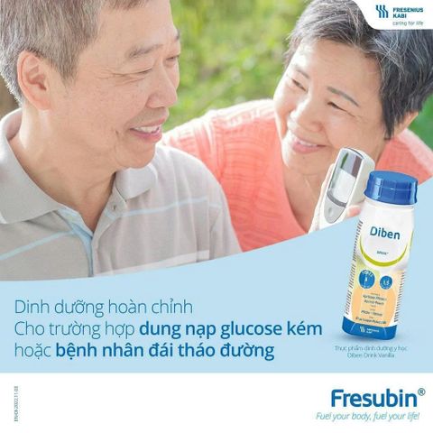 Combo 3 Lốc Sữa DIBEN DRINK cho người tiểu đường, suy dinh dưỡng (12 chai x 200ml)
