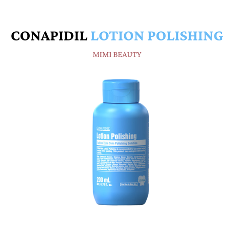CONAPIDIL LOTION POLISHING: Dầu Rửa Mặt Sạch Sâu & Kháng Khuẩn, Dịu Nhẹ Cho Mọi Làn Da