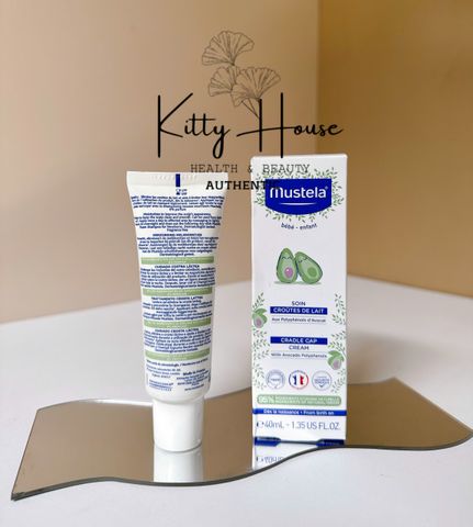 Kem bôi viêm da tiết bã cho bé Mustela Cradle Cap Cream tuýp 40ml
