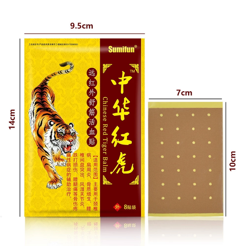 5 miếng dán Cao Dán Con Hổ Xương Khớp SUMIFUN