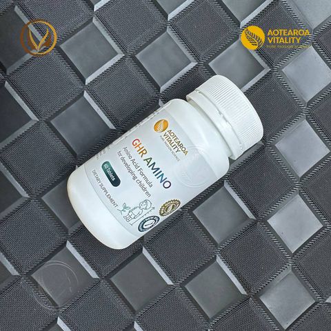 Viên uống giúp bé ăn khỏe ngủ ngon, phát triển chiều cao Aotearoa Vitality GHR Amino 60 viên