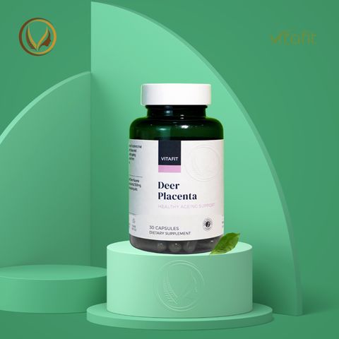 Viên uống nhau thai hươu hỗ trợ sức khỏe và đẹp da VitaFit Deer Placenta 30 viên
