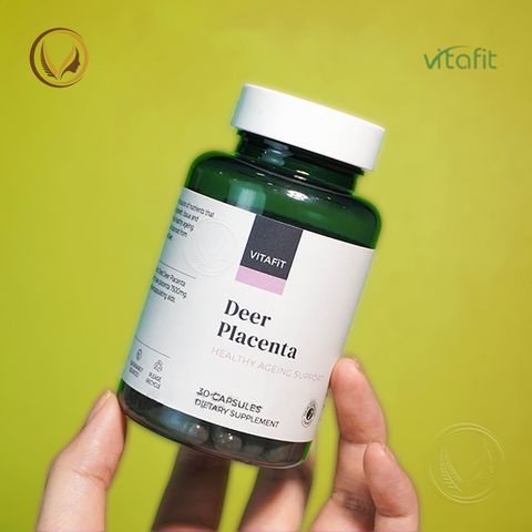 Viên uống nhau thai hươu hỗ trợ sức khỏe và đẹp da VitaFit Deer Placenta 30 viên