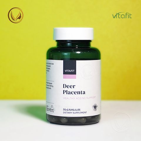 Viên uống nhau thai hươu hỗ trợ sức khỏe và đẹp da VitaFit Deer Placenta 30 viên