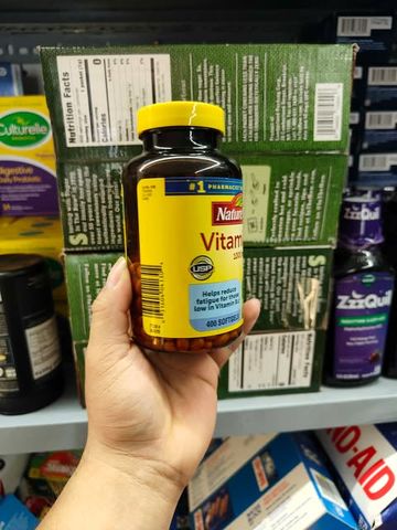 Viên uống bổ sung Vitamin B12 Nature Made Vitamin B12 1000mcg 400 viên 727868