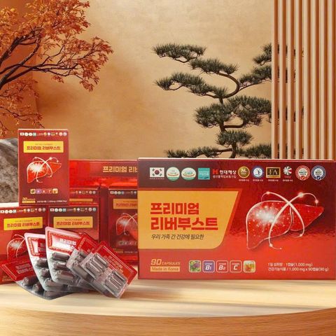 Bổ gan Premium Liver Boots Hanmi Korea 90 viên