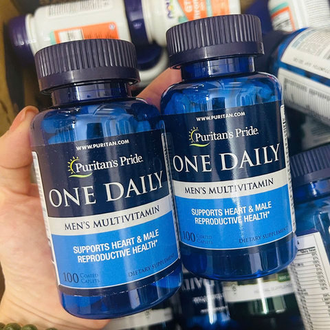 Puritan's Pride One Daily Men's Multivitamin USA 100 viên 727930