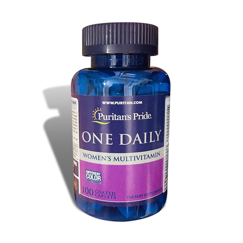 Puritan's Pride One Daily Women's Multivitamin USA 100 viên 727931
