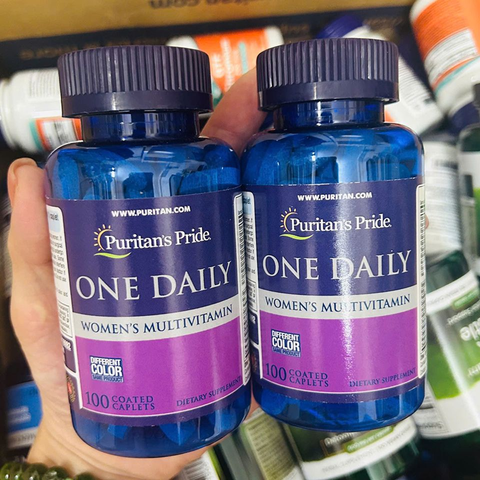 Puritan's Pride One Daily Women's Multivitamin USA 100 viên 727931