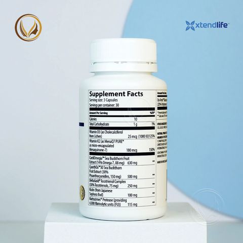 Viên uống bổ khớp, tăng mật độ xương ngừa loãng xương Xtend Life Bone Support 90 viên
