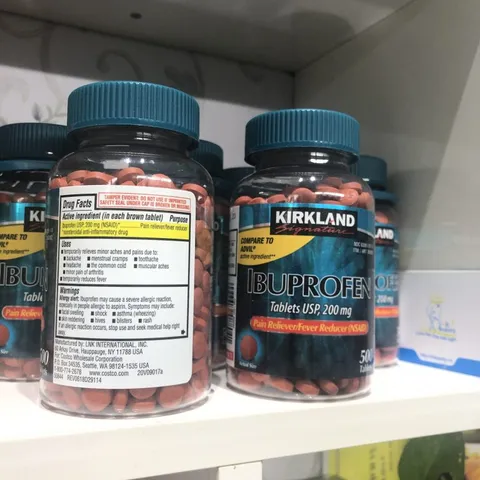 Viên giảm đau Kirkland Ibuprofen 200mg –500vien . Mỹ